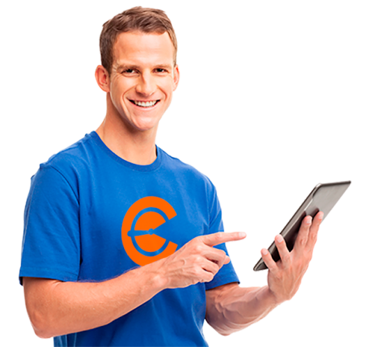 Guías de producto Cemi-Cola Hombre leyendo guías de producto Cemi-Cola